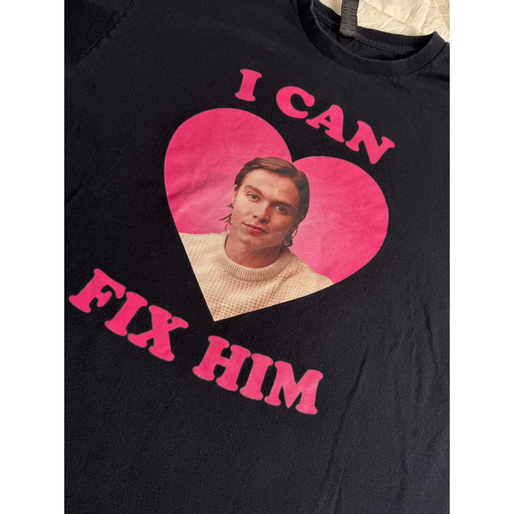 Free Menendez Brothers I Can Fix Him 90s T-Shirt Black Large Pop Culture‎